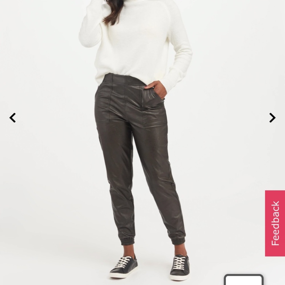 Spanx Faux Leather Jeggings